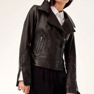 Mackage for Aritzia leather jacket (size small)